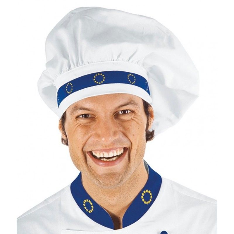 Malavolti tute - cappello cuoco euro chef - abbigliamento pr