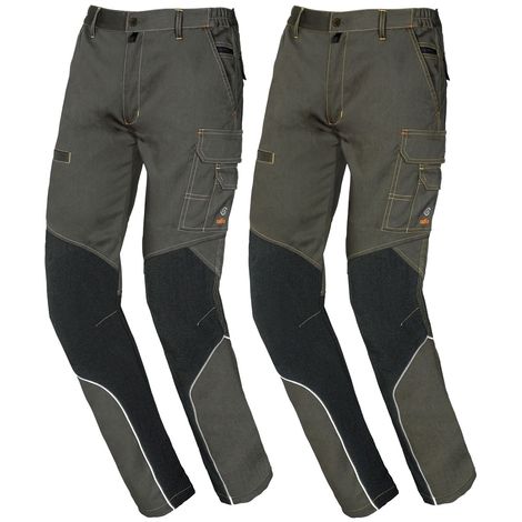 Pantalone da lavoro elasticizzato multitasca Issa Stretch Extreme